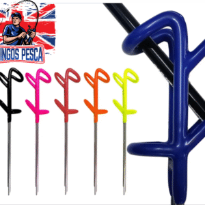 Suporte De Vara Reforçado Emborrachado 8mmx35cm (Amigos do Gringo)